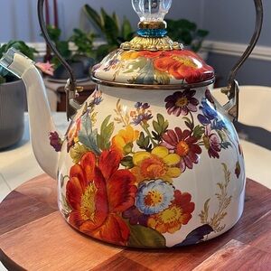 Mackenzie- Childs Flower Market Tea Kettle
